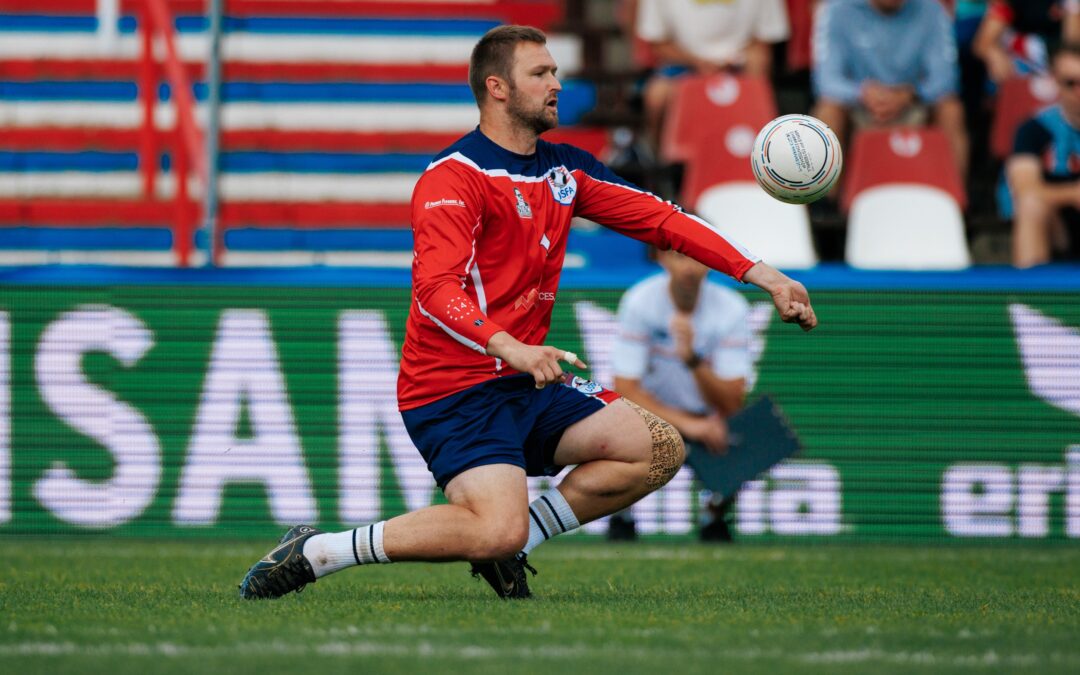 Fistball player Eric Kindler is a candidate for the IWGA Athletes’ Commission
