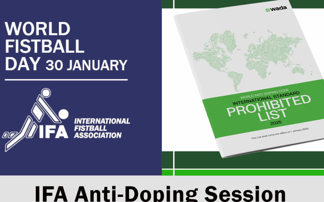 Anti-doping – responsibility, fairness and integrity