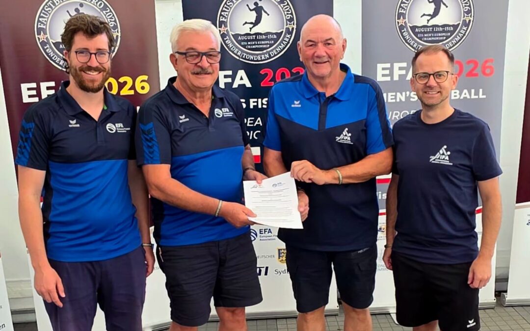Strategic Cooperation: EFA and IFA Join Forces to Promote Fistball in Europe and Worldwide